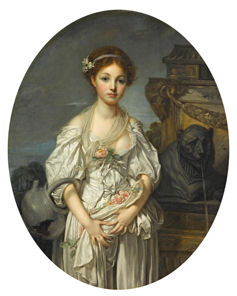 Jean-Baptiste Greuze (1725-1805), La Cruche cassée, 1771-1772. Huile sur toile, 109 x 87 cm. Paris, musée du Louvre. 