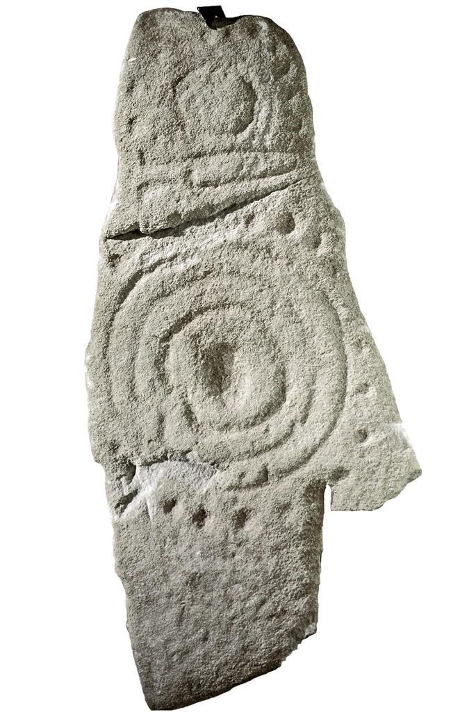 Stèle de Buoux, Salen (Vaucluse), Musée Marc Deydier, Cucuron. 