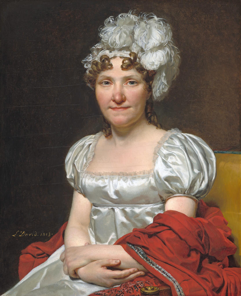 Jacques-Louis David, Charlotte David, née Pécoul (1764-1826), épouse de l’artiste, 1813. Huile sur toile, 72,9 x 59,4 cm. Washington, National Gallery of Art.
