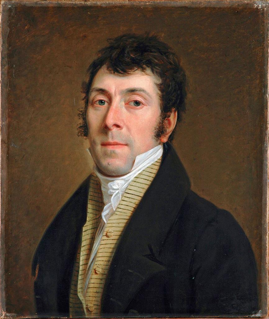 François Marcille (1790-1856) , Autoportrait, 1825. Huile sur toile, 54 x 46 cm. Orléans, musée des Beaux-Arts, offert en 1895 par Angèle Noémie Huau, nièce de François Marcille. 