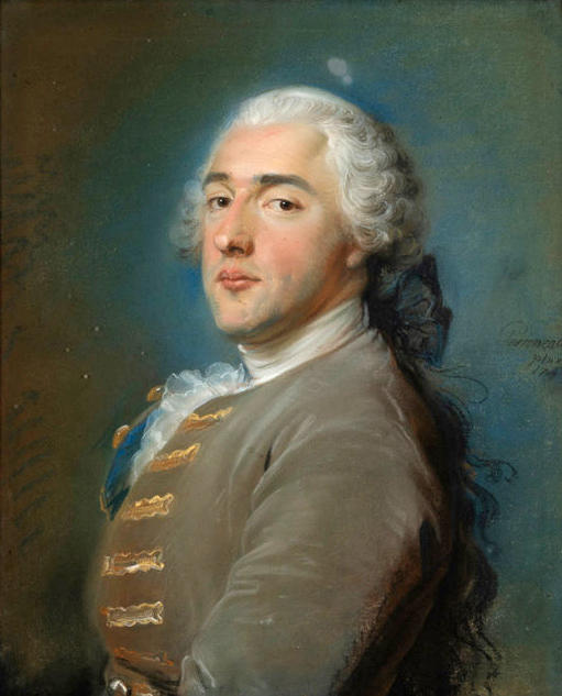 Jean-Baptiste Perronneau (1715-1783), Portrait d’Antoine-Charles II Lorimier (1722-vers 1801). Pastel, 63 x 52 cm. Signé et daté « Perronneau Pinx 1743 ». Vente Royan, Saintonge Enchères, 18 octobre 2025. Estimé : 20 000/30 000 €. Adjugé : 297 600 € (frais inclus).