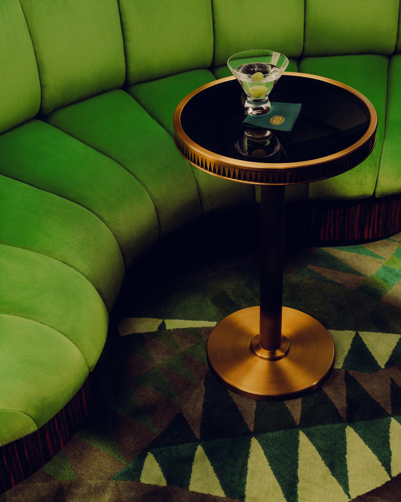 Maxime d’Angeac (architecte), wagon-bar du Nouvel Orient-Express, 2020‑2025. Maquette échelle 1.