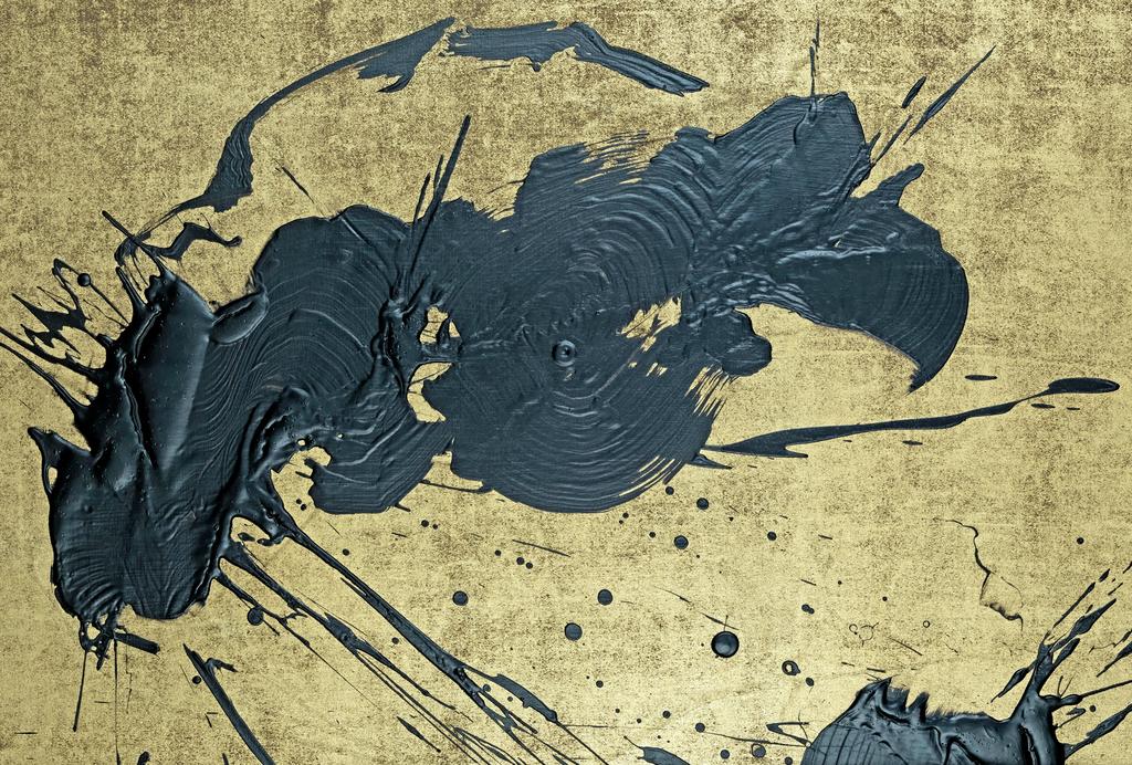 Fabienne Verdier, Couronne d’épines du Christ des Douleurs d’après Simon Marmion (1460-1470) (détail), 2011. Acrylique et technique mixte sur toile, 60 x 125 cm.