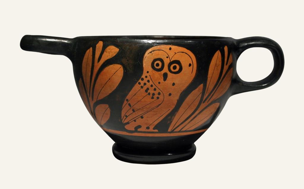 Terre cuite, entre 474 et 425 avant notre ère, 7,5 cm de haut, Attique. Inv. D670